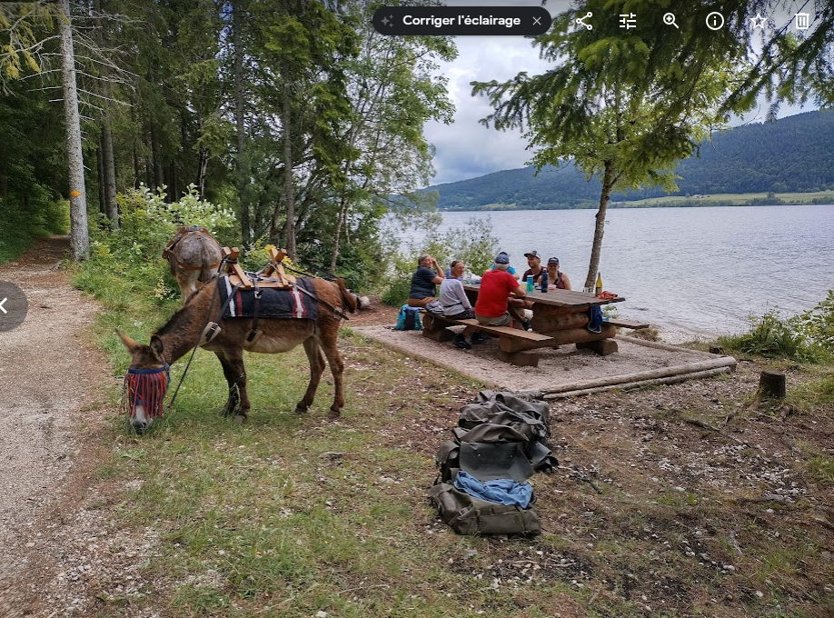 Descente au bord du Lac et picnic