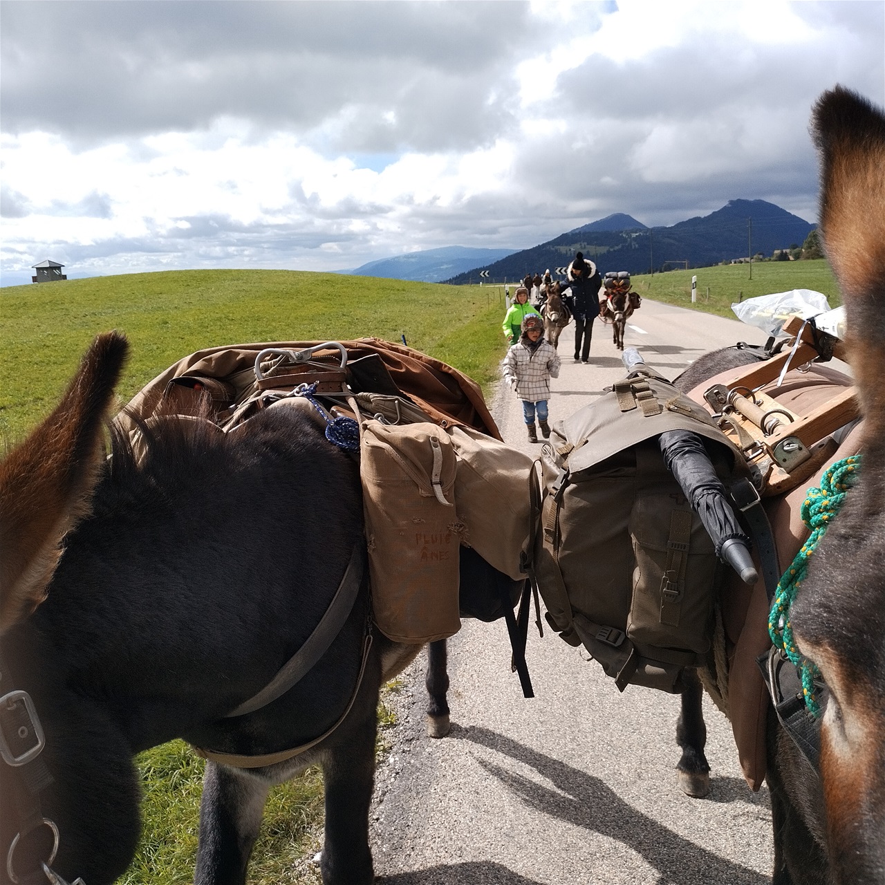 Depuis Les Rasses sur le chemin de Mauborget